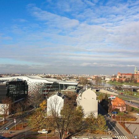 Apartament W Budynku Nad Wisla, Barska 69 Krakov Exteriér fotografie