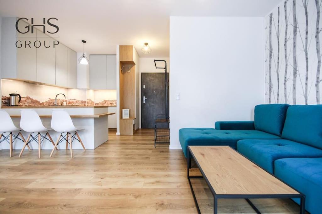 Apartament W Budynku Nad Wisla, Barska 69 Krakov Exteriér fotografie